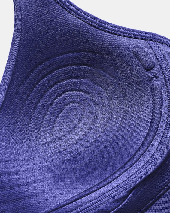 UA Infinity 2.0 Low Sport-BH mit Trägern für Damen, Purple, pdpMainDesktop image number 3
